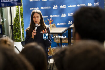 2024-06-13 - Susanna Coletta, Project Coordinator, FIA Women In Motorsport networking event during the 2024 24 Hours of Le Mans, 4th round of the 2024 FIA World Endurance Championship, on the Circuit des 24 Heures du Mans, on June 13, 2024 in Le Mans, France - 24 HEURES DU MANS 2024 - THURSDAY - ENDURANCE - MOTORS