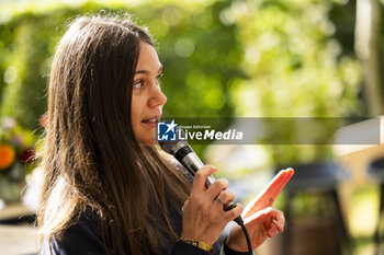 2024-06-13 - Susanna Coletta, Project Coordinator, FIA Women In Motorsport networking event during the 2024 24 Hours of Le Mans, 4th round of the 2024 FIA World Endurance Championship, on the Circuit des 24 Heures du Mans, on June 13, 2024 in Le Mans, France - 24 HEURES DU MANS 2024 - THURSDAY - ENDURANCE - MOTORS