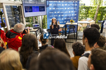 2024-06-13 - Susanna Coletta, Project Coordinator, FIA Women In Motorsport networking event during the 2024 24 Hours of Le Mans, 4th round of the 2024 FIA World Endurance Championship, on the Circuit des 24 Heures du Mans, on June 13, 2024 in Le Mans, France - 24 HEURES DU MANS 2024 - THURSDAY - ENDURANCE - MOTORS