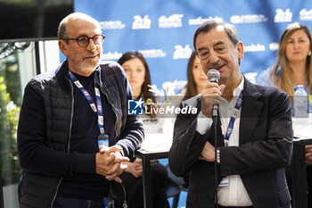 2024-06-13 - MILLE Richard (fra), Président ot the FIA Endurance Commission, FILLON Pierre (fra), President of ACO, portrait during the 2024 24 Hours of Le Mans, 4th round of the 2024 FIA World Endurance Championship, on the Circuit des 24 Heures du Mans, on June 13, 2024 in Le Mans, France - 24 HEURES DU MANS 2024 - THURSDAY - ENDURANCE - MOTORS