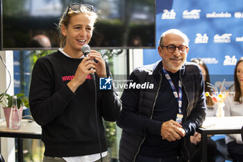 2024-06-13 - BOVY Sarah (bel), Iron Dames, Lamborghini Huracan GT3 Evo2 #85, LM GT3, FIA WEC, portrait during the 2024 24 Hours of Le Mans, 4th round of the 2024 FIA World Endurance Championship, on the Circuit des 24 Heures du Mans, on June 13, 2024 in Le Mans, France - 24 HEURES DU MANS 2024 - THURSDAY - ENDURANCE - MOTORS