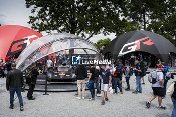 2024-06-13 - Fan village, fans, supporters, public, spectators, fan zone during the 2024 24 Hours of Le Mans, 4th round of the 2024 FIA World Endurance Championship, on the Circuit des 24 Heures du Mans, on June 13, 2024 in Le Mans, France - 24 HEURES DU MANS 2024 - THURSDAY - ENDURANCE - MOTORS