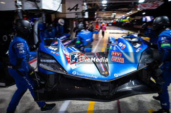 2024-06-13 - 35 MILESI Charles (fra), HABSBURG-Lothringen Ferdinand (aut), CHATIN Paul-Loup (fra), Alpine Endurance Team #35, Alpine A424, Hypercar, FIA WEC, action during the 2024 24 Hours of Le Mans, 4th round of the 2024 FIA World Endurance Championship, on the Circuit des 24 Heures du Mans, on June 13, 2024 in Le Mans, France - 24 HEURES DU MANS 2024 - THURSDAY - ENDURANCE - MOTORS