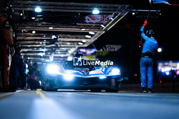 2024-06-13 - 35 MILESI Charles (fra), HABSBURG-Lothringen Ferdinand (aut), CHATIN Paul-Loup (fra), Alpine Endurance Team #35, Alpine A424, Hypercar, FIA WEC, action during the 2024 24 Hours of Le Mans, 4th round of the 2024 FIA World Endurance Championship, on the Circuit des 24 Heures du Mans, on June 13, 2024 in Le Mans, France - 24 HEURES DU MANS 2024 - THURSDAY - ENDURANCE - MOTORS