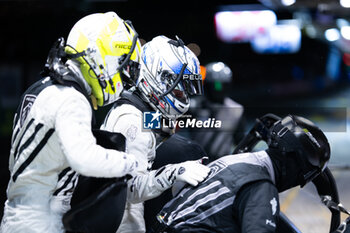 2024-06-13 - MULLER Nico (swi), Peugeot TotalEnergies, Peugeot 9x8 #93, Hypercar, FIA WEC, VERGNE Jean-Eric (fra), Peugeot TotalEnergies, Peugeot 9x8 #93, Hypercar, FIA WEC, portrait during the 2024 24 Hours of Le Mans, 4th round of the 2024 FIA World Endurance Championship, on the Circuit des 24 Heures du Mans, on June 13, 2024 in Le Mans, France - 24 HEURES DU MANS 2024 - THURSDAY - ENDURANCE - MOTORS