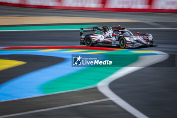 2024-06-13 - 183 PERRODO François (fra), BARNICOAT Ben (gbr), VARRONE Nicolas (arg), AF Corse, Oreca 07 - Gibson #183, LMP2 PRO/AM, action during the 2024 24 Hours of Le Mans, 4th round of the 2024 FIA World Endurance Championship, on the Circuit des 24 Heures du Mans, on June 13, 2024 in Le Mans, France - 24 HEURES DU MANS 2024 - THURSDAY - ENDURANCE - MOTORS