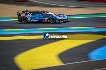 2024-06-13 - 35 MILESI Charles (fra), HABSBURG-Lothringen Ferdinand (aut), CHATIN Paul-Loup (fra), Alpine Endurance Team #35, Alpine A424, Hypercar, FIA WEC, action during the 2024 24 Hours of Le Mans, 4th round of the 2024 FIA World Endurance Championship, on the Circuit des 24 Heures du Mans, on June 13, 2024 in Le Mans, France - 24 HEURES DU MANS 2024 - THURSDAY - ENDURANCE - MOTORS