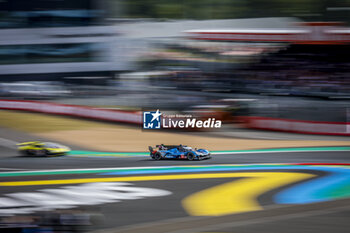 2024-06-13 - 35 MILESI Charles (fra), HABSBURG-Lothringen Ferdinand (aut), CHATIN Paul-Loup (fra), Alpine Endurance Team #35, Alpine A424, Hypercar, FIA WEC, action during the 2024 24 Hours of Le Mans, 4th round of the 2024 FIA World Endurance Championship, on the Circuit des 24 Heures du Mans, on June 13, 2024 in Le Mans, France - 24 HEURES DU MANS 2024 - THURSDAY - ENDURANCE - MOTORS