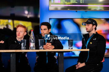 2024-06-13 - 35 MILESI Charles (fra), HABSBURG-Lothringen Ferdinand (aut), CHATIN Paul-Loup (fra), Alpine Endurance Team #35, Alpine A424, Hypercar, FIA WEC, portrait at the Meet the Alpine Endurance Team during the 2024 24 Hours of Le Mans, 4th round of the 2024 FIA World Endurance Championship, on the Circuit des 24 Heures du Mans, on June 13, 2024 in Le Mans, France - 24 HEURES DU MANS 2024 - THURSDAY - ENDURANCE - MOTORS