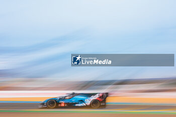 2024-06-13 - 36 VAXIVIERE Matthieu (fra), SCHUMACHER Mick (ger), LAPIERRE Nicolas (fra), Alpine Endurance Team, Alpine A424 #36, Hypercar, FIA WEC, action during the 2024 24 Hours of Le Mans, 4th round of the 2024 FIA World Endurance Championship, on the Circuit des 24 Heures du Mans, on June 13, 2024 in Le Mans, France - 24 HEURES DU MANS 2024 - THURSDAY - ENDURANCE - MOTORS