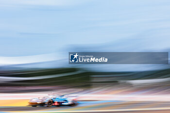 2024-06-13 - 35 MILESI Charles (fra), HABSBURG-Lothringen Ferdinand (aut), CHATIN Paul-Loup (fra), Alpine Endurance Team #35, Alpine A424, Hypercar, FIA WEC, action during the 2024 24 Hours of Le Mans, 4th round of the 2024 FIA World Endurance Championship, on the Circuit des 24 Heures du Mans, on June 13, 2024 in Le Mans, France - 24 HEURES DU MANS 2024 - THURSDAY - ENDURANCE - MOTORS