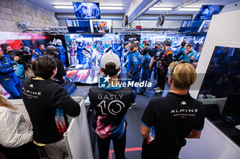 2024-06-13 - SCHUMACHER Mick (ger), Alpine Endurance Team, Alpine A424 #36, Hypercar, FIA WEC, portrait GASLY Pierre (fra), Alpine F1 Team A524, portrait during the 2024 24 Hours of Le Mans, 4th round of the 2024 FIA World Endurance Championship, on the Circuit des 24 Heures du Mans, on June 13, 2024 in Le Mans, France - 24 HEURES DU MANS 2024 - THURSDAY - ENDURANCE - MOTORS