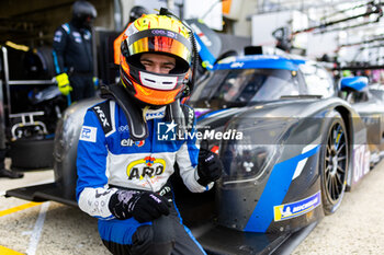 2024-06-13 - CLOSMENIL Adrien (fra), Cool Racing, Ligier JS P320 - Nissan, LMP3, #87, portrait during the Road to Le Mans 2024, 3rd round of the 2024 Michelin Le Mans Cup, on the Circuit des 24 Heures du Mans, from June 12 to 15, 2024 in Le Mans, France - AUTO - ROAD TO LE MANS 2024 - ENDURANCE - MOTORS