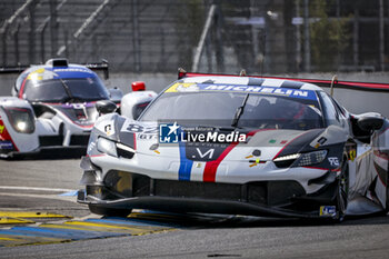 2024-06-13 - 82 SAMANI Charles-Henri (fra), COLLARD Emmanuel (fra), AF Corse, Ferrari 296 GT3, GT3, #82, action during the Road to Le Mans 2024, 3rd round of the 2024 Michelin Le Mans Cup, on the Circuit des 24 Heures du Mans, from June 12 to 15, 2024 in Le Mans, France - AUTO - ROAD TO LE MANS 2024 - ENDURANCE - MOTORS