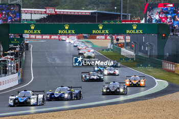 2024-06-13 - 27 FERGUSON Andrew (gbr), HAMILTON-SMITH Louis (gbr), P4 Racing, Ligier JS P320 - Nissan, LMP3, #27, action Race 1 during the Road to Le Mans 2024, 3rd round of the 2024 Michelin Le Mans Cup, on the Circuit des 24 Heures du Mans, from June 12 to 15, 2024 in Le Mans, France - AUTO - ROAD TO LE MANS 2024 - ENDURANCE - MOTORS