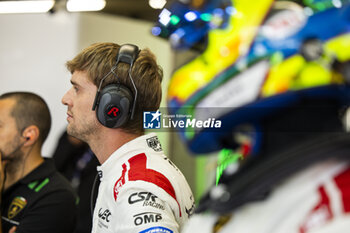 2024-06-13 - CAIROLI Matteo (ita), Lamborghini Iron Lynx, Lamborghini SC63 #19, Hypercar, portrait during the Free Practice 3 of the 2024 24 Hours of Le Mans, 4th round of the 2024 FIA World Endurance Championship, on the Circuit des 24 Heures du Mans, on June 13, 2024 in Le Mans, France - 24 HEURES DU MANS 2024 - THURSDAY - FREE PRACTICE 3 - ENDURANCE - MOTORS