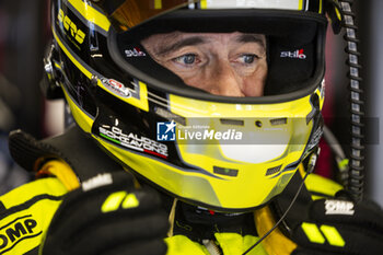 2024-06-13 - SCHIAVONI Claudio (ita), Lamborghini Huracan GT3 Evo2 #60, LM GT3, FIA WEC, portrait during the Free Practice 3 of the 2024 24 Hours of Le Mans, 4th round of the 2024 FIA World Endurance Championship, on the Circuit des 24 Heures du Mans, on June 13, 2024 in Le Mans, France - 24 HEURES DU MANS 2024 - THURSDAY - FREE PRACTICE 3 - ENDURANCE - MOTORS