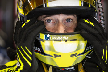 2024-06-13 - SCHIAVONI Claudio (ita), Lamborghini Huracan GT3 Evo2 #60, LM GT3, FIA WEC, portrait during the Free Practice 3 of the 2024 24 Hours of Le Mans, 4th round of the 2024 FIA World Endurance Championship, on the Circuit des 24 Heures du Mans, on June 13, 2024 in Le Mans, France - 24 HEURES DU MANS 2024 - THURSDAY - FREE PRACTICE 3 - ENDURANCE - MOTORS