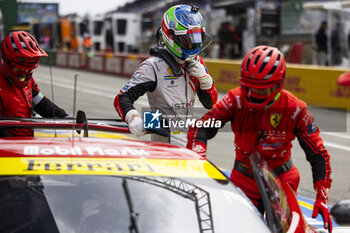 2024-06-13 - ROVERA Alessio (ita), Vista AF Corse, Ferrari 296 GT3 #55, LM GT3, FIA WEC, portrait during the Free Practice 3 of the 2024 24 Hours of Le Mans, 4th round of the 2024 FIA World Endurance Championship, on the Circuit des 24 Heures du Mans, on June 13, 2024 in Le Mans, France - 24 HEURES DU MANS 2024 - THURSDAY - FREE PRACTICE 3 - ENDURANCE - MOTORS