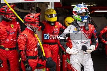 2024-06-13 - ROVERA Alessio (ita), Vista AF Corse, Ferrari 296 GT3 #55, LM GT3, FIA WEC, portrait during the Free Practice 3 of the 2024 24 Hours of Le Mans, 4th round of the 2024 FIA World Endurance Championship, on the Circuit des 24 Heures du Mans, on June 13, 2024 in Le Mans, France - 24 HEURES DU MANS 2024 - THURSDAY - FREE PRACTICE 3 - ENDURANCE - MOTORS