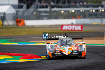 2024-06-13 - 33 MATTSCHULL Alexander (ger), BINDER René (aut), HORR Laurents (ger), DKR Engineering, Oreca 07 - Gibson #33, LMP2 PRO/AM, action during the Free Practice 3 of the 2024 24 Hours of Le Mans, 4th round of the 2024 FIA World Endurance Championship, on the Circuit des 24 Heures du Mans, on June 13, 2024 in Le Mans, France - 24 HEURES DU MANS 2024 - THURSDAY - FREE PRACTICE 3 - ENDURANCE - MOTORS