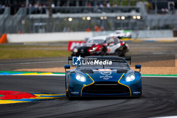 2024-06-13 - 27 JAMES Ian (usa), MANCINELLI Daniel (ita), RIBERAS Alex (spa), Heart of Racing Team, Aston Martin Vantage GT3 #27, LM GT3, FIA WEC, action during the Free Practice 3 of the 2024 24 Hours of Le Mans, 4th round of the 2024 FIA World Endurance Championship, on the Circuit des 24 Heures du Mans, on June 13, 2024 in Le Mans, France - 24 HEURES DU MANS 2024 - THURSDAY - FREE PRACTICE 3 - ENDURANCE - MOTORS