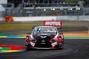 2024-06-13 - 78 VAN DER LINDE Kelvin (zaf), BOGUSLAVSKIY Timur, ROBIN Arnold (fra), Akkodis ASP Team, Lexus RC F GT3 #78, LM GT3, FIA WEC, action during the Free Practice 3 of the 2024 24 Hours of Le Mans, 4th round of the 2024 FIA World Endurance Championship, on the Circuit des 24 Heures du Mans, on June 13, 2024 in Le Mans, France - 24 HEURES DU MANS 2024 - THURSDAY - FREE PRACTICE 3 - ENDURANCE - MOTORS