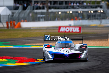 2024-06-13 - 15 VANTHOOR Dries (bel), MARCIELLO Raffaele (swi), WITTMANN Marco (ger), BMW M Team WRT, BMW Hybrid V8 #15, Hypercar, FIA WEC, action during the Free Practice 3 of the 2024 24 Hours of Le Mans, 4th round of the 2024 FIA World Endurance Championship, on the Circuit des 24 Heures du Mans, on June 13, 2024 in Le Mans, France - 24 HEURES DU MANS 2024 - THURSDAY - FREE PRACTICE 3 - ENDURANCE - MOTORS