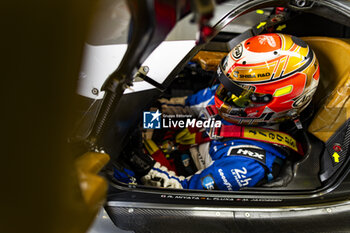 2024-06-13 - MIYATA Ritomo (jpn), Cool Racing, Oreca 07 - Gibson #37, LMP2, portrait during the Free Practice 3 of the 2024 24 Hours of Le Mans, 4th round of the 2024 FIA World Endurance Championship, on the Circuit des 24 Heures du Mans, on June 13, 2024 in Le Mans, France - 24 HEURES DU MANS 2024 - THURSDAY - FREE PRACTICE 3 - ENDURANCE - MOTORS