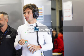 2024-06-13 - CASTELLACCI Francesco (ita), Vista AF Corse, Ferrari 296 GT3 #54, LM GT3, FIA WEC, portrait during the Free Practice 3 of the 2024 24 Hours of Le Mans, 4th round of the 2024 FIA World Endurance Championship, on the Circuit des 24 Heures du Mans, on June 13, 2024 in Le Mans, France - 24 HEURES DU MANS 2024 - THURSDAY - FREE PRACTICE 3 - ENDURANCE - MOTORS