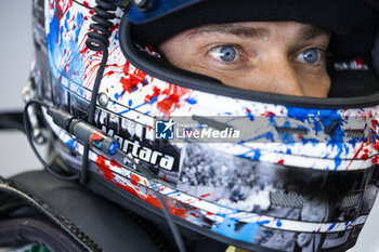 2024-06-13 - MORTARA Edoardo (ita), Lamborghini Iron Lynx, Lamborghini SC63 #63, Hypercar, FIA WEC, portrait during the Free Practice 3 of the 2024 24 Hours of Le Mans, 4th round of the 2024 FIA World Endurance Championship, on the Circuit des 24 Heures du Mans, on June 13, 2024 in Le Mans, France - 24 HEURES DU MANS 2024 - THURSDAY - FREE PRACTICE 3 - ENDURANCE - MOTORS