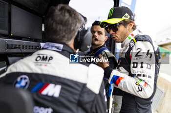 2024-06-13 - ROSSI Valentino (ita), Team WRT, BMW M4 GT3 #46, LM GT3 #44, FIA WEC, portrait during the Free Practice 3 of the 2024 24 Hours of Le Mans, 4th round of the 2024 FIA World Endurance Championship, on the Circuit des 24 Heures du Mans, on June 13, 2024 in Le Mans, France - 24 HEURES DU MANS 2024 - THURSDAY - FREE PRACTICE 3 - ENDURANCE - MOTORS