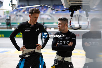 2024-06-13 - MIES Christopher (ger), Proton Competition, Ford Mustang LMGT3, LMGT3, portrait, during the Free Practice 3 of the 2024 24 Hours of Le Mans, 4th round of the 2024 FIA World Endurance Championship, on the Circuit des 24 Heures du Mans, on June 13, 2024 in Le Mans, France - 24 HEURES DU MANS 2024 - THURSDAY - FREE PRACTICE 3 - ENDURANCE - MOTORS