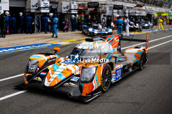 2024-06-13 - 33 MATTSCHULL Alexander (ger), BINDER René (aut), HORR Laurents (ger), DKR Engineering, Oreca 07 - Gibson #33, LMP2 PRO/AM, action during the Free Practice 3 of the 2024 24 Hours of Le Mans, 4th round of the 2024 FIA World Endurance Championship, on the Circuit des 24 Heures du Mans, on June 13, 2024 in Le Mans, France - 24 HEURES DU MANS 2024 - THURSDAY - FREE PRACTICE 3 - ENDURANCE - MOTORS