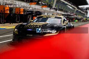 2024-06-13 - 88 OLSEN Dennis (dnk), PEDERSEN Mikkel (dnk), RODA Giorgio (ita), Proton Competition, Ford Mustang GT3 #88, LM GT3, FIA WEC, action during the Free Practice 3 of the 2024 24 Hours of Le Mans, 4th round of the 2024 FIA World Endurance Championship, on the Circuit des 24 Heures du Mans, on June 13, 2024 in Le Mans, France - 24 HEURES DU MANS 2024 - THURSDAY - FREE PRACTICE 3 - ENDURANCE - MOTORS