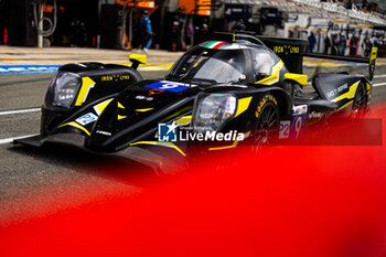 2024-06-13 - 09 RIED Jonas (ger), CAPIETTO Maceo (fra), VISCAAL Bent (nld), Proton Competition, Oreca 07 - Gibson #09, LMP2, action during the Free Practice 3 of the 2024 24 Hours of Le Mans, 4th round of the 2024 FIA World Endurance Championship, on the Circuit des 24 Heures du Mans, on June 13, 2024 in Le Mans, France - 24 HEURES DU MANS 2024 - THURSDAY - FREE PRACTICE 3 - ENDURANCE - MOTORS