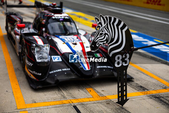 2024-06-13 - 183 PERRODO François (fra), BARNICOAT Ben (gbr), VARRONE Nicolas (arg), AF Corse, Oreca 07 - Gibson #183, LMP2 PRO/AM, action during the Free Practice 3 of the 2024 24 Hours of Le Mans, 4th round of the 2024 FIA World Endurance Championship, on the Circuit des 24 Heures du Mans, on June 13, 2024 in Le Mans, France - 24 HEURES DU MANS 2024 - THURSDAY - FREE PRACTICE 3 - ENDURANCE - MOTORS