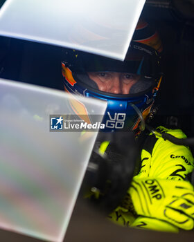 2024-06-13 - PERERA Franck (fra), Iron Lynx, Lamborghini Huracan GT3 Evo2 #60, LM GT3, FIA WEC, portrait during the Free Practice 3 of the 2024 24 Hours of Le Mans, 4th round of the 2024 FIA World Endurance Championship, on the Circuit des 24 Heures du Mans, on June 13, 2024 in Le Mans, France - 24 HEURES DU MANS 2024 - THURSDAY - FREE PRACTICE 3 - ENDURANCE - MOTORS