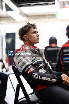 2024-06-13 - MASSON Esteban (fra), Akkodis ASP Team, Lexus RC F GT3 #87, LM GT3, FIA WEC, portrait during the Free Practice 3 of the 2024 24 Hours of Le Mans, 4th round of the 2024 FIA World Endurance Championship, on the Circuit des 24 Heures du Mans, on June 13, 2024 in Le Mans, France - 24 HEURES DU MANS 2024 - THURSDAY - FREE PRACTICE 3 - ENDURANCE - MOTORS