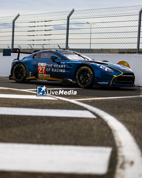 2024-06-13 - 27 JAMES Ian (usa), MANCINELLI Daniel (ita), RIBERAS Alex (spa), Heart of Racing Team, Aston Martin Vantage GT3 #27, LM GT3, FIA WEC, action during the Free Practice 3 of the 2024 24 Hours of Le Mans, 4th round of the 2024 FIA World Endurance Championship, on the Circuit des 24 Heures du Mans, on June 13, 2024 in Le Mans, France - 24 HEURES DU MANS 2024 - THURSDAY - FREE PRACTICE 3 - ENDURANCE - MOTORS