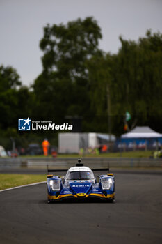 2024-06-13 - 28 LAFARGUE Paul (fra), VAN UITERT Job (nld), DE GERUS Reshad (fra), Idec Sport, Oreca 07 - Gibson #28, LMP2, action during the Free Practice 3 of the 2024 24 Hours of Le Mans, 4th round of the 2024 FIA World Endurance Championship, on the Circuit des 24 Heures du Mans, on June 13, 2024 in Le Mans, France - 24 HEURES DU MANS 2024 - THURSDAY - FREE PRACTICE 3 - ENDURANCE - MOTORS