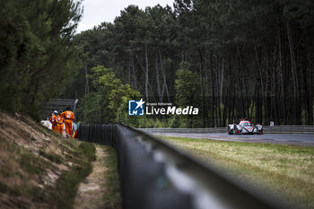 2024-06-13 - 47 RAO Naveen (usa), BELL Matthew (gbr), VESTI Frédérik (dnk), Cool Racing, Oreca 07 - Gibson #47, LMP2 PRO/AM, action during the Free Practice 3 of the 2024 24 Hours of Le Mans, 4th round of the 2024 FIA World Endurance Championship, on the Circuit des 24 Heures du Mans, on June 13, 2024 in Le Mans, France - 24 HEURES DU MANS 2024 - THURSDAY - FREE PRACTICE 3 - ENDURANCE - MOTORS