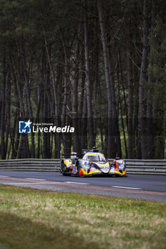 2024-06-13 - 65 SALES Rodrigo (usa), BECHE Mathias (swi), HUFFAKER Scott (usa), Panis Racing, Oreca 07 - Gibson #65, LMP2 PRO/AM, action during the Free Practice 3 of the 2024 24 Hours of Le Mans, 4th round of the 2024 FIA World Endurance Championship, on the Circuit des 24 Heures du Mans, on June 13, 2024 in Le Mans, France - 24 HEURES DU MANS 2024 - THURSDAY - FREE PRACTICE 3 - ENDURANCE - MOTORS