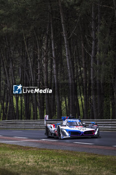 2024-06-13 - 15 VANTHOOR Dries (bel), MARCIELLO Raffaele (swi), WITTMANN Marco (ger), BMW M Team WRT, BMW Hybrid V8 #15, Hypercar, FIA WEC, action during the Free Practice 3 of the 2024 24 Hours of Le Mans, 4th round of the 2024 FIA World Endurance Championship, on the Circuit des 24 Heures du Mans, on June 13, 2024 in Le Mans, France - 24 HEURES DU MANS 2024 - THURSDAY - FREE PRACTICE 3 - ENDURANCE - MOTORS