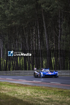 2024-06-13 - 02 BAMBER Earl (nzl), LYNN Alex (gbr), PALOU Alex (spa), Cadillac Racing, Cadillac V-Series.R #02, Hypercar, FIA WEC, action during the Free Practice 3 of the 2024 24 Hours of Le Mans, 4th round of the 2024 FIA World Endurance Championship, on the Circuit des 24 Heures du Mans, on June 13, 2024 in Le Mans, France - 24 HEURES DU MANS 2024 - THURSDAY - FREE PRACTICE 3 - ENDURANCE - MOTORS