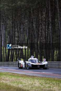 2024-06-13 - 94 VANDOORNE Stoffel (bel), DUVAL Loïc (fra), DI RESTA Paul (gbr), Peugeot TotalEnergies, Peugeot 9x8 #94, Hypercar, FIA WEC, action during the Free Practice 3 of the 2024 24 Hours of Le Mans, 4th round of the 2024 FIA World Endurance Championship, on the Circuit des 24 Heures du Mans, on June 13, 2024 in Le Mans, France - 24 HEURES DU MANS 2024 - THURSDAY - FREE PRACTICE 3 - ENDURANCE - MOTORS