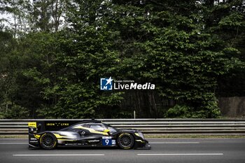 2024-06-13 - 09 RIED Jonas (ger), CAPIETTO Maceo (fra), VISCAAL Bent (nld), Proton Competition, Oreca 07 - Gibson #09, LMP2, action during the Free Practice 3 of the 2024 24 Hours of Le Mans, 4th round of the 2024 FIA World Endurance Championship, on the Circuit des 24 Heures du Mans, on June 13, 2024 in Le Mans, France - 24 HEURES DU MANS 2024 - THURSDAY - FREE PRACTICE 3 - ENDURANCE - MOTORS