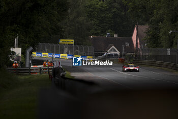 2024-06-13 - 50 FUOCO Antonio (ita), MOLINA Miguel (spa), NIELSEN Nicklas (dnk), Ferrari AF Corse, Ferrari 499P #50, Hypercar, FIA WEC, action during the Free Practice 3 of the 2024 24 Hours of Le Mans, 4th round of the 2024 FIA World Endurance Championship, on the Circuit des 24 Heures du Mans, on June 13, 2024 in Le Mans, France - 24 HEURES DU MANS 2024 - THURSDAY - FREE PRACTICE 3 - ENDURANCE - MOTORS