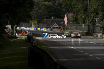 2024-06-13 - 91 LIETZ Richard (aut), SCHURING Morris (nld), SHAHIN Yasser (aus), Manthey EMA, Porsche 911 GT3 R #91, LM GT3, FIA WEC, action during the Free Practice 3 of the 2024 24 Hours of Le Mans, 4th round of the 2024 FIA World Endurance Championship, on the Circuit des 24 Heures du Mans, on June 13, 2024 in Le Mans, France - 24 HEURES DU MANS 2024 - THURSDAY - FREE PRACTICE 3 - ENDURANCE - MOTORS