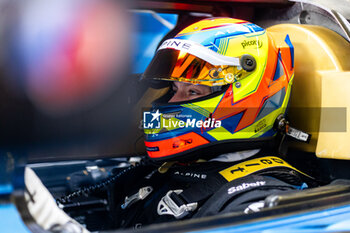 2024-06-13 - VAXIVIERE Matthieu (fra), Alpine Endurance Team, Alpine A424 #36, Hypercar, FIA WEC, portrait during the Free Practice 3 of the 2024 24 Hours of Le Mans, 4th round of the 2024 FIA World Endurance Championship, on the Circuit des 24 Heures du Mans, on June 13, 2024 in Le Mans, France - 24 HEURES DU MANS 2024 - THURSDAY - FREE PRACTICE 3 - ENDURANCE - MOTORS